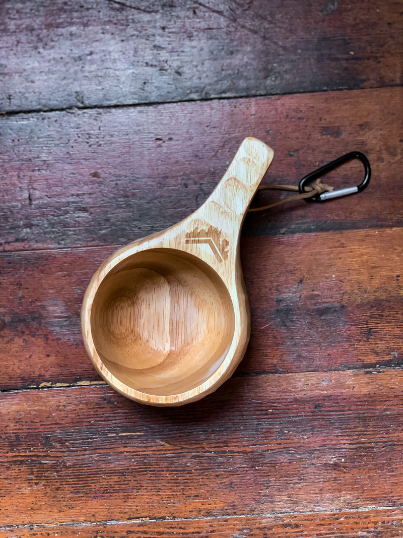 Turkopp Wooden Travel Mug (Dappled Grain)